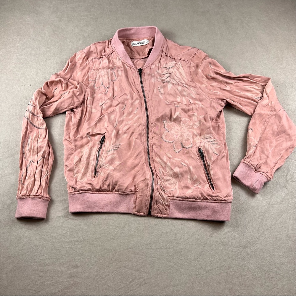 Blank NYC Blush Floral Jacket